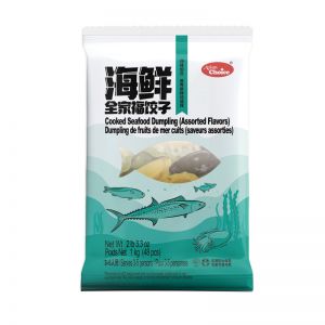 [01867] AC- Cooked Seafood Dumpling (Assorted Flavors) 亚洲优选海鲜全家福饺子1kg