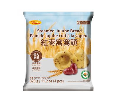 [02220] AC-Steamed Jujube Bread 亚洲优选红枣窝窝头 320g