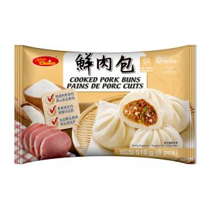 [21141] AC-Cooked pork buns 亚洲优选鲜肉包 510g