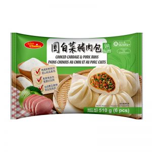 [21142] AC-Cooked cabbage & pork buns 亚洲优选圆白菜猪肉包 510g