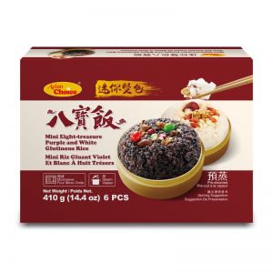 [30808] AC-Mini Eight-treasure purple and white glutinous rice 亚洲优选迷你双色八宝饭 410g